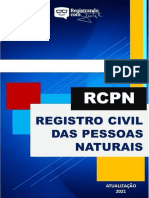 Atualizacao - Registro Civil Das Pessoas Naturais