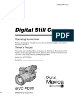 Mavica MVC FD-95 User Manual