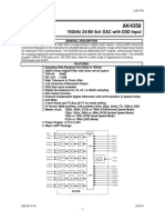 192Khz 24-Bit 8Ch Dac With DSD Input: General Description