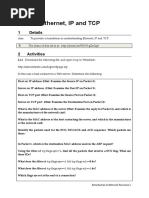 Lab 7a: Ethernet, IP and TCP: 1 Details