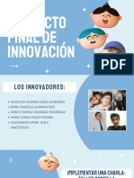 Proyecto Final de Innovación