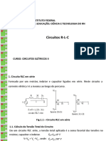 Circuito RLC série e paralelo