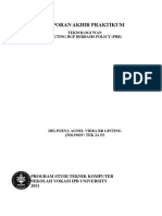 Laporan Akhir Praktikum: Teknologi Wan Routing BGP Berbasis Policy (PBR)