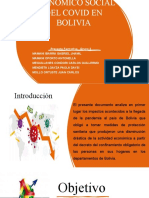 Analisis Económico Social Del Covid en Bolivia Grupo 3