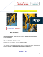 Réglage Bras Hydrau Limiteur de Pression - 643