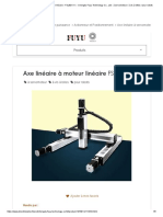 Axe Linéaire À Moteur Linéaire - FSL80XY-X - Chengdu Fuyu Technology Co., LTD - À Servomoteur - À Vis À Billes - Pour Robots