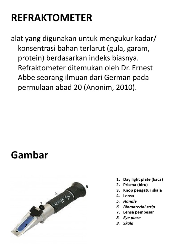 REFRAKTOMETER PDF