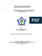 Proposal Farhan Mahdi Radhwa 1812013 Di PT Sarana Agro Nusantara