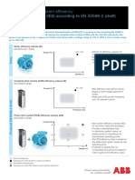 Efficiency Classes (IES) According To EN 50598-2 (Draft)