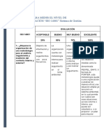 Rubrica Iso 14001