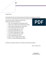 Surat Pengantar Pemeriksaan Kesehatan