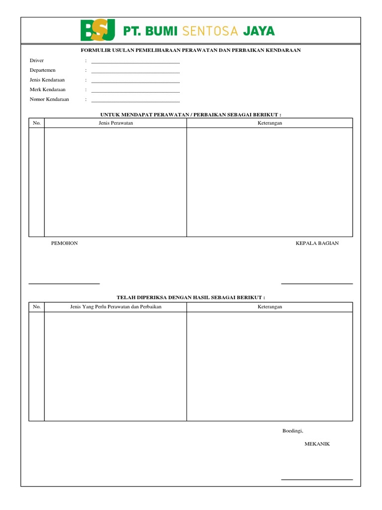 FORM Maintenance Unit | PDF