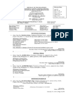 (D) (PDEA) Witnesses - Prosecution:: Hearing Dates