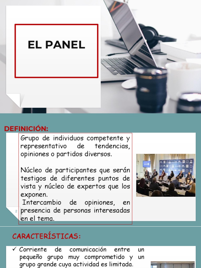 Definición y características del panel | PDF