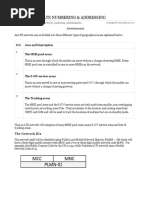 Lte Numbering and Addressing