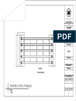 Peletakan Girder Prategang: Skala 1:200