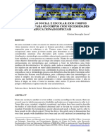 Incluso Social e Escolar Dos Corpos Desviantes para Os Corpos Com Necessidades Educacionais Especiais