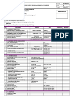 Fm-pr-ch-01 Check List Assembly Combine