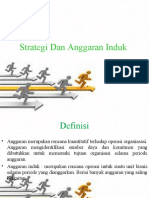 Strategi Dan Anggaran Induk