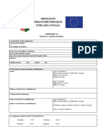 (Studies or Student Mobility) : Appendix 14