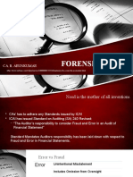 Forensic Audit