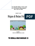 Cerita Anak Hujan Di Bulan Februari (Bu Yeti Maja)