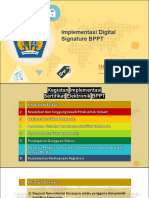 Sosialisasi Implementasi Registrasi DS BPPT