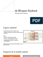 Técnica de Bloqueo Epidural y Espinal (Autoguardado)
