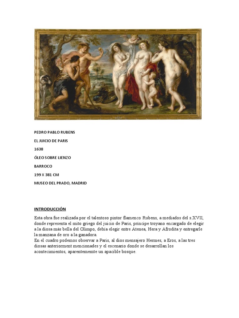 El Juicio de Paris PDF