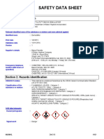 O2 Scavenger MSDS