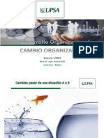 Cambio Organizacional