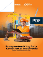 Prospectus Kingaziz Konstruksi Indonesia: Curated and Supervised by Fundex