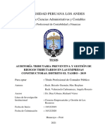 Universidad Peruana Los Andes: Facultad de Ciencias Administrativas y Contables