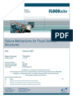 Failure Mechanisms for Flood Defence Structures 2007