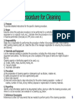 Wi Cleaning Procedure