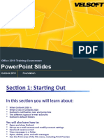 Powerpoint Slides: Office 2010 Training Courseware