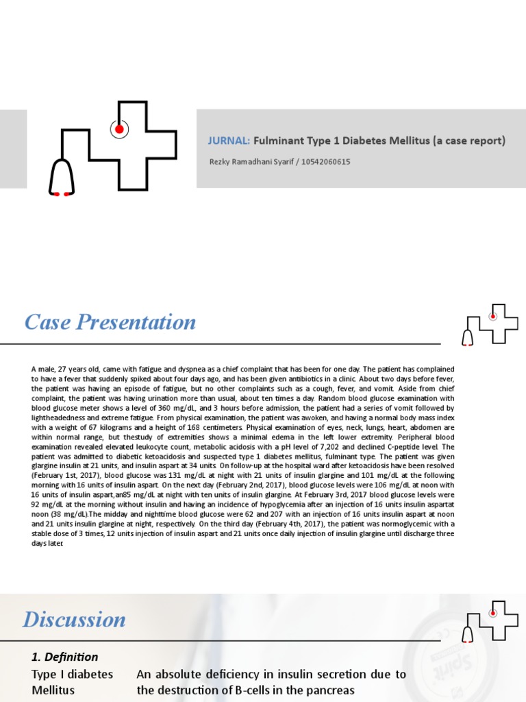 Jurnal:: Fulminant Type 1 Diabetes Mellitus (A Case Report) | PDF ...