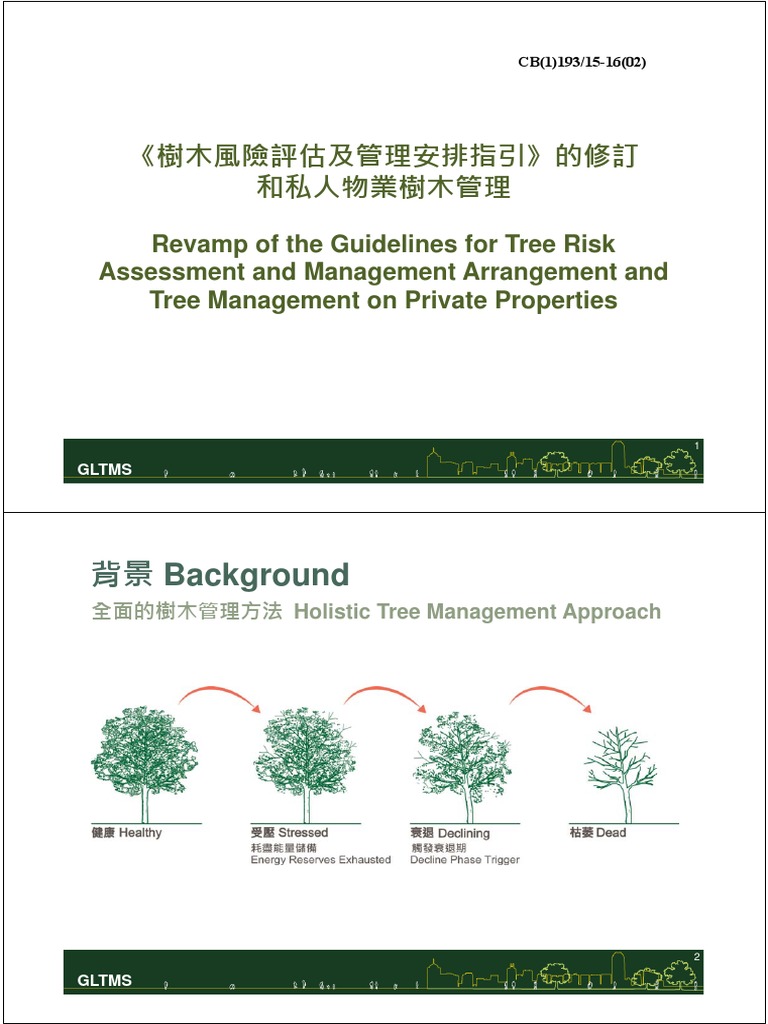 Tree Risk Assessment Guidelines Update | PDF | Risk | Business
