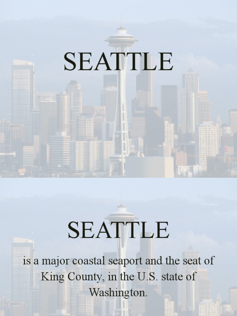 Discover Seattle: History, Landmarks & Culture | PDF | Seattle