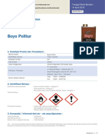 MSDS - Boyo Politur