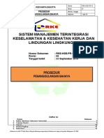 Prosedur Penanggulangan B3