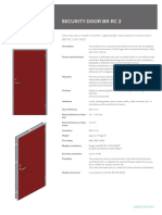 RP100-KL2: Security Door BR RC 2