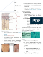 Superficial Mycosis: Seborrheic Dermatitis, or Dandruff