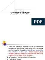 Dividend Theory