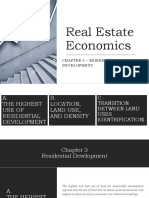 Real Estate Economics - Residential Development