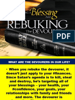 Commanding The Blessings and Rebuking Devourer