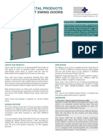 Blast Resistant Swing Doors: Engineering Metal Products