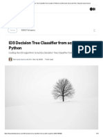 ID3 Decision Tree Classifier From Scratch in Python - by Bernardo Garcia Del Rio - Towards Data Science