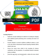 Additional Financial Reporting Issuesch8