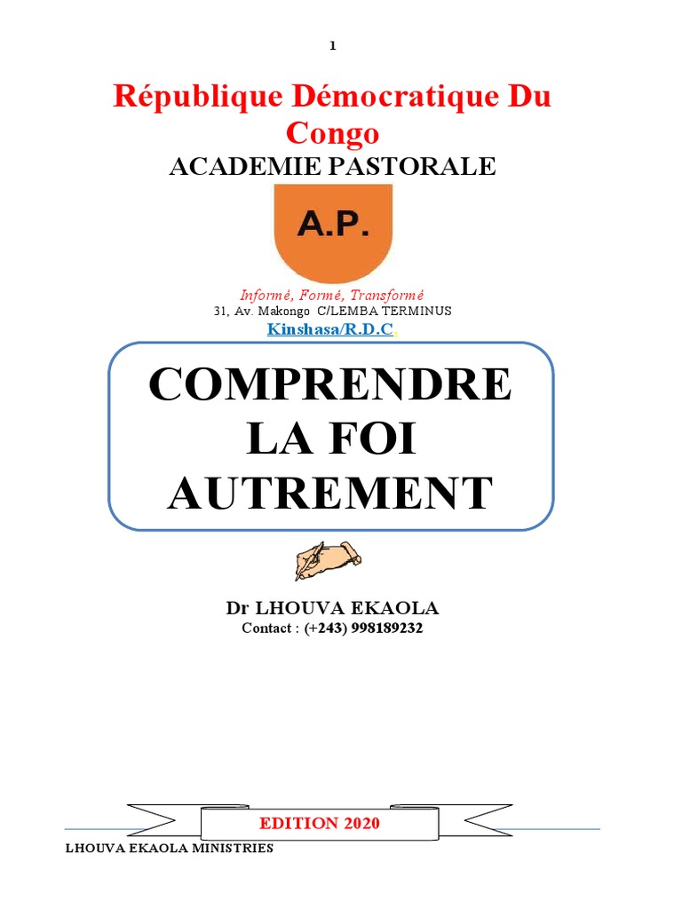 Comprendre la Foi Autrement | PDF | Dieu | Noé